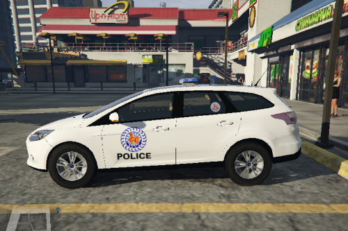 Cambodia National Police Ford Focus Livery